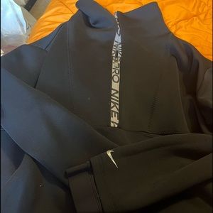 Black Nike DriFit Quarter Zip